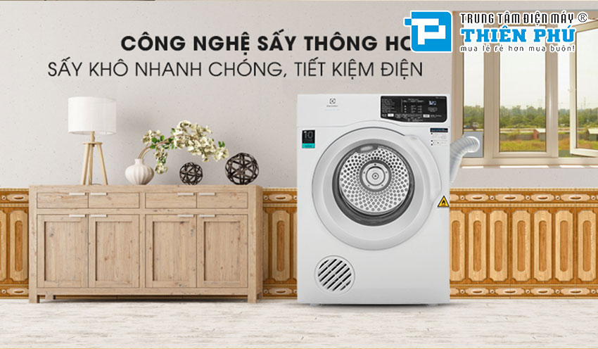 Máy Sấy Electrolux EDV805JQWA 8 Kg