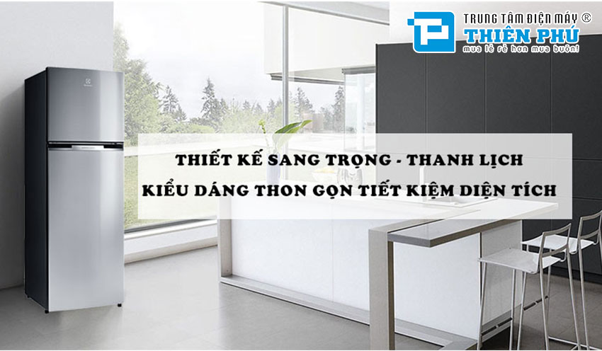 Tủ Lạnh Electrolux Inverter ETB3700J-A 350 Lít