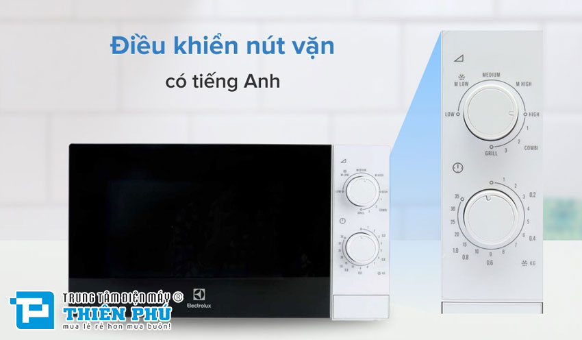 Lò Vi Sóng Electrolux EMM2022GW 20 Lít