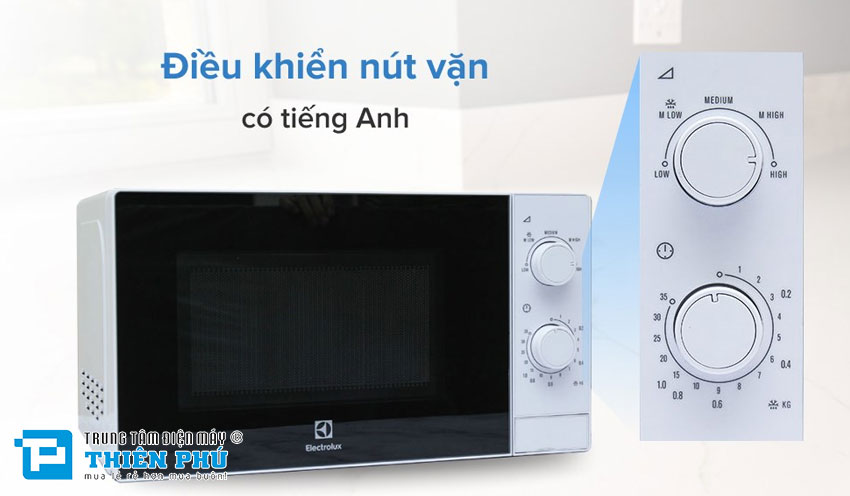 Lò Vi Sóng Electrolux EMM2021MW 20 Lít
