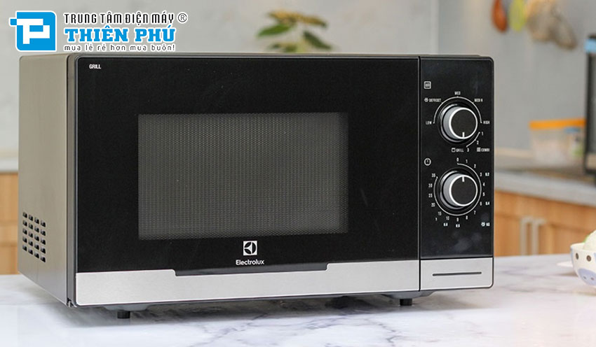 Mách bạn, mẹo nhỏ khi sử dụng Lò Vi Sóng Có Nướng Electrolux EMM2318X 23 Lít