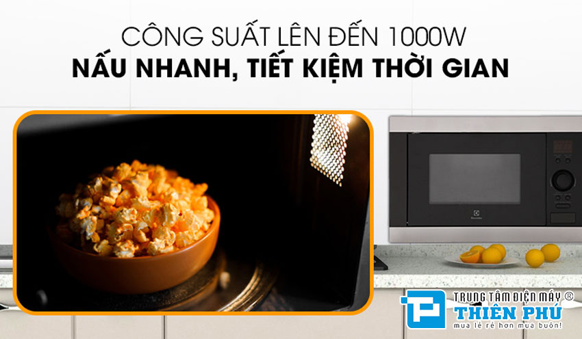 Lò Vi Sóng Điện Tử Electrolux EMS2540X 25 Lít