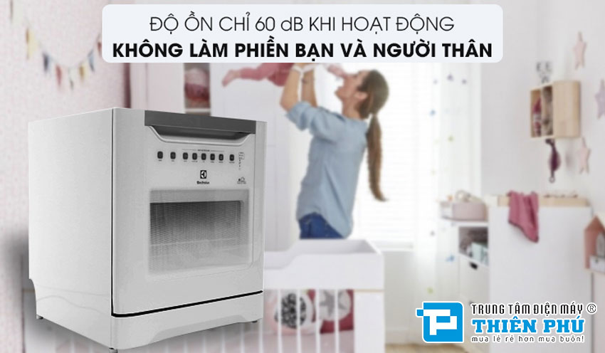 Máy Rửa Bát Electrolux ESF6010BW 8 Bộ