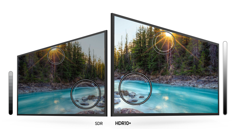 Độc đáo công nghệ HDR10+ trên Tivi Samsung 4K UA50TU 2020