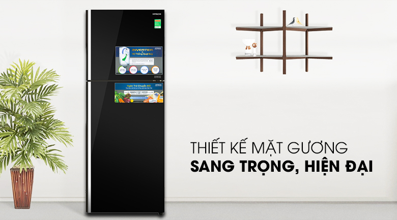 Tủ lạnh mặt gương Hitachi đang là lựa chọn hàng đầu