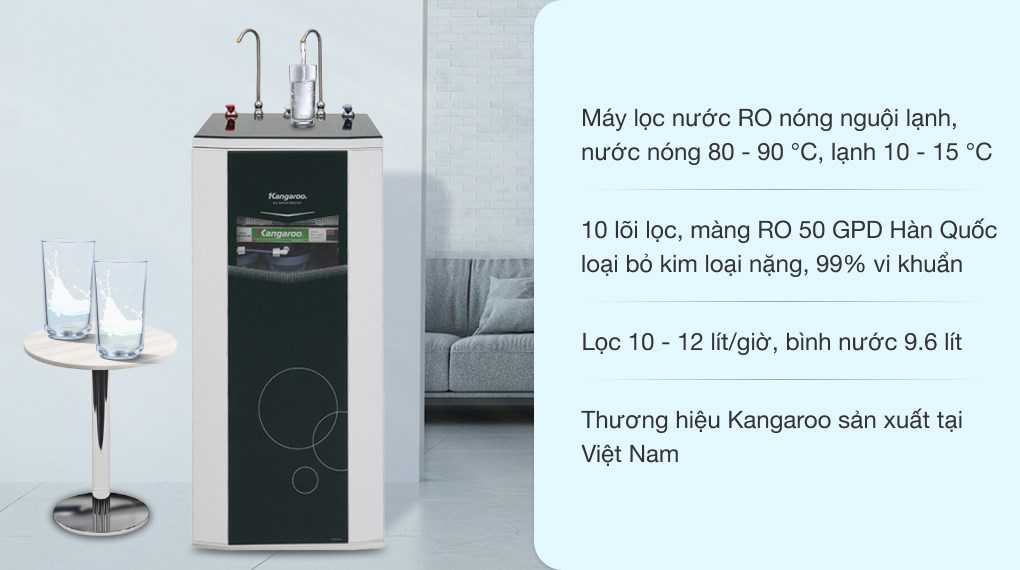 Nên mua máy lọc nước RO Kangaroo KG10A3 10 lõi để sử dụng không?