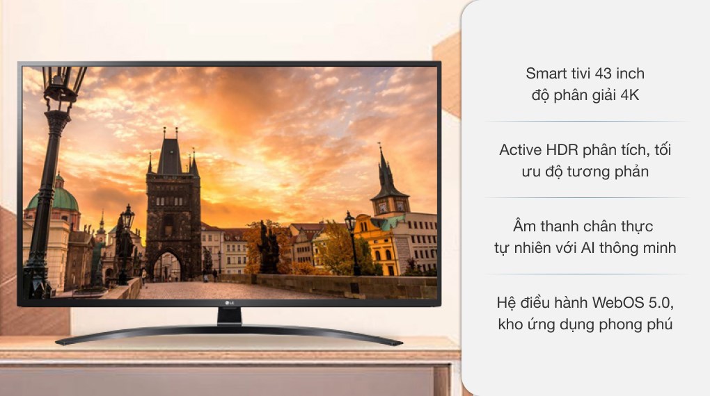 Nên mua Smart Tivi LG 43 Inch 43UN7400PTA hay Smart Tivi LG 43 inch 43LM6360PTB
