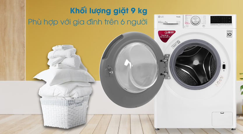 Máy giặt LG cửa trước 9kg