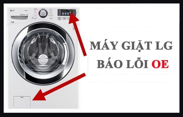 Các mã lỗi thường gặp trên máy giặt LG