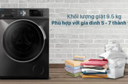 Sự khác biệt giữa máy giặt Casper WT-95N68BGA và Casper WT-95I68DGA là gì?