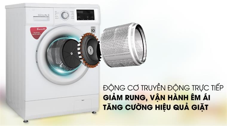 Tìm hiểu chiếc máy giặt LG FM1209N6W 9 Kg được yêu thích hiện nay