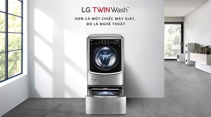 Tổng quan về máy giặt LG Twin Wash Mini