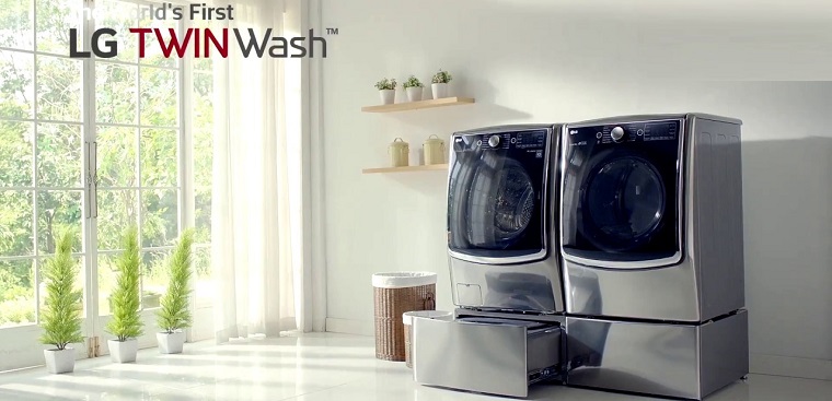 Tổng quan về máy giặt LG Twin Wash Mini