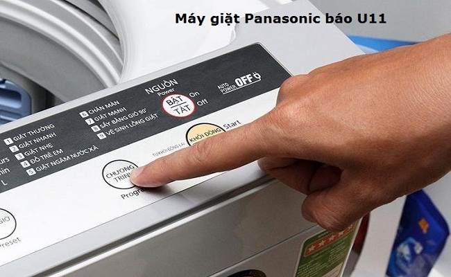 Tìm hiểu một số mã lỗi trên máy giặt Panasonic và cách khắc phục