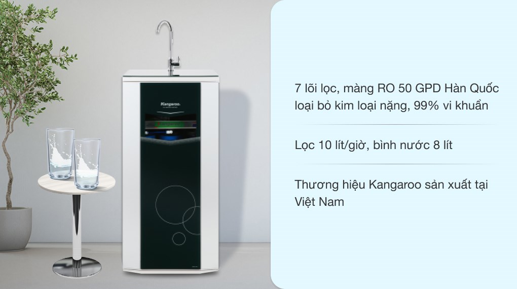 Công dụng vượt trội của máy lọc nước Kangaroo KG88AVTU
