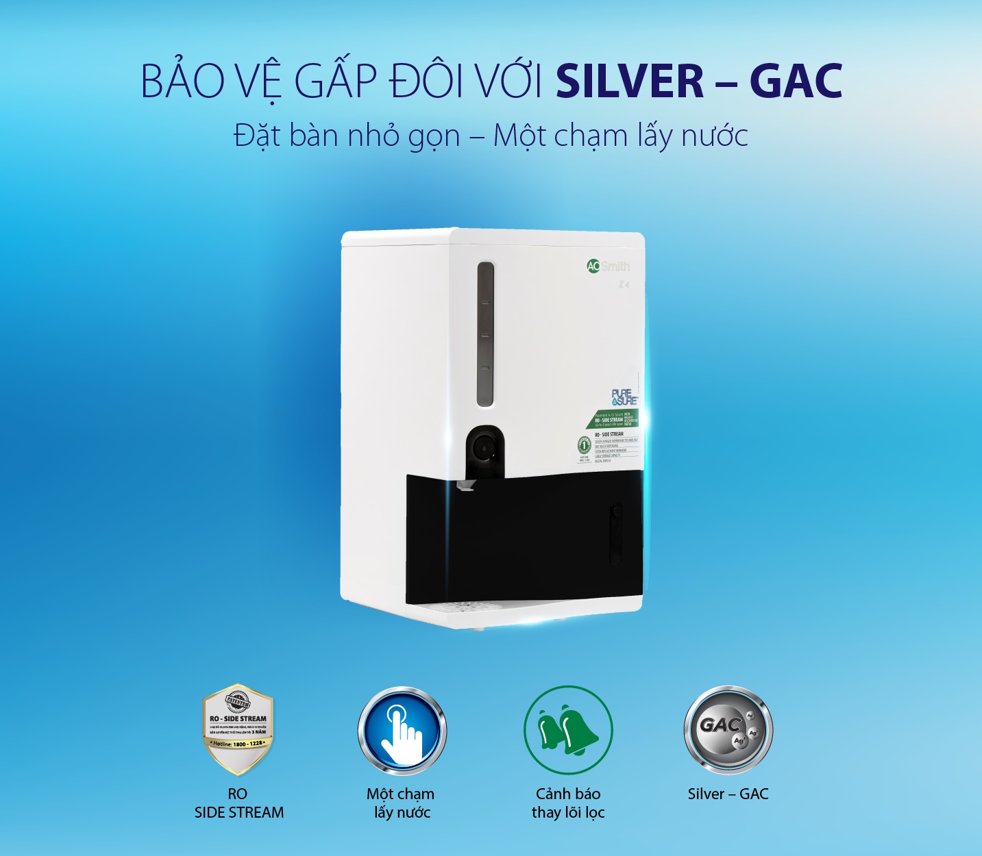 Có nên sử dụng máy lọc nước RO AO Smith C1 4 lõi lọc không?