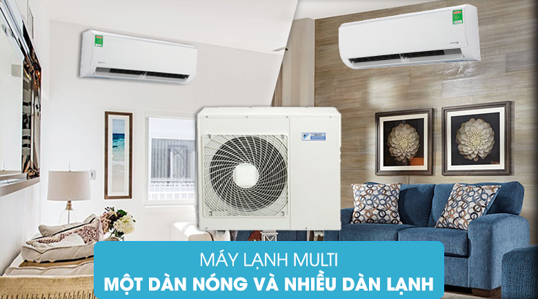 5 lợi ích siêu đỉnh khi sử dụng điều hòa multi Đaikin cho gia đình bạn.