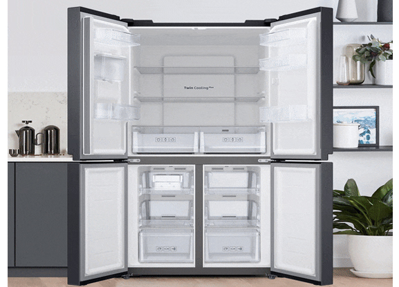 Sử dụng an toàn, tiết kiệm với tủ lạnh Samsung Multidoor RF48A4000B4/SV