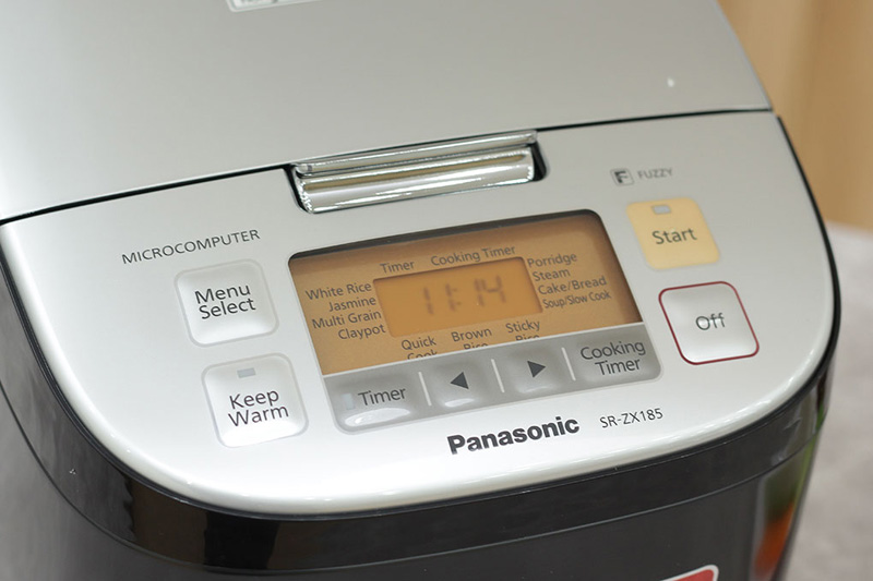 Ưu điểm nổi bật của nồi cơm điện Panasonic SR-ZX185KRAM 1.8 Lít