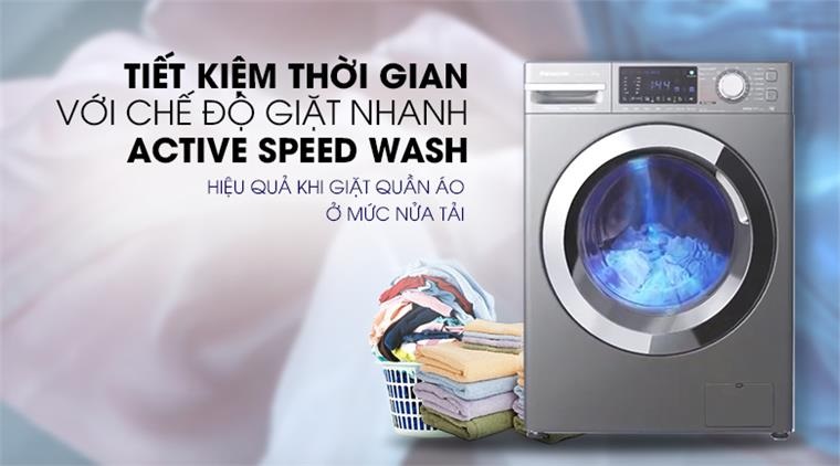 Tìm hiểu tính năng máy giặt Panasonic Inverter NA-V90FX1LVT 9 Kg