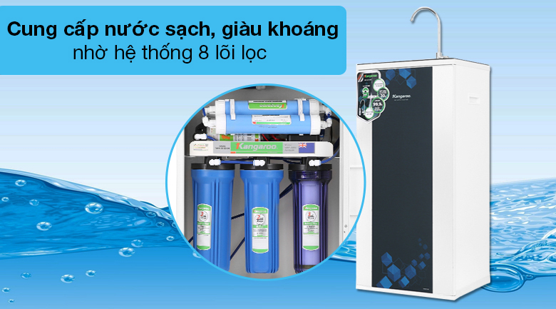 Công dụng hiệu quả máy lọc nước Kangaroo mang lại