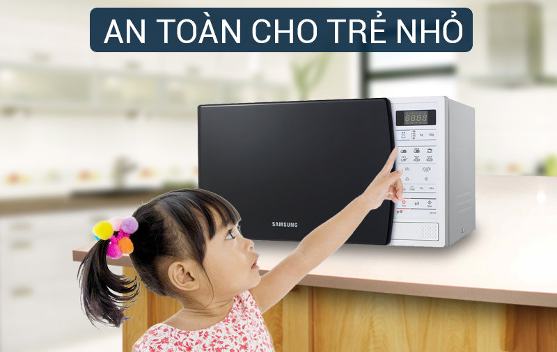 Vì sao 80% người tiêu dùng hài lòng về Lò vi sóng Samsung GE731K 20 lít
