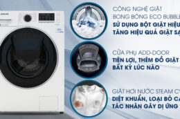 Khám phá 6 ưu điểm nổi bật nhất của máy giặt Samsung Inverter WW10K54E0UW/SV 10Kg