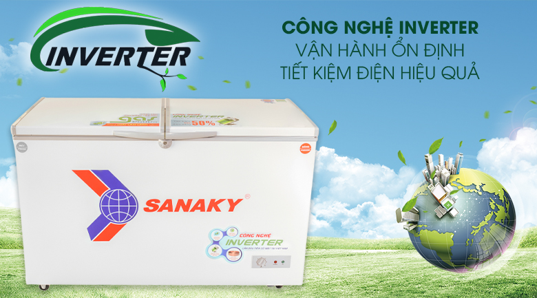 Đánh giá tủ đông Sanaky 2 ngăn VH-4099W3 và những mẹo sử dụng tủ tiết kiệm điện