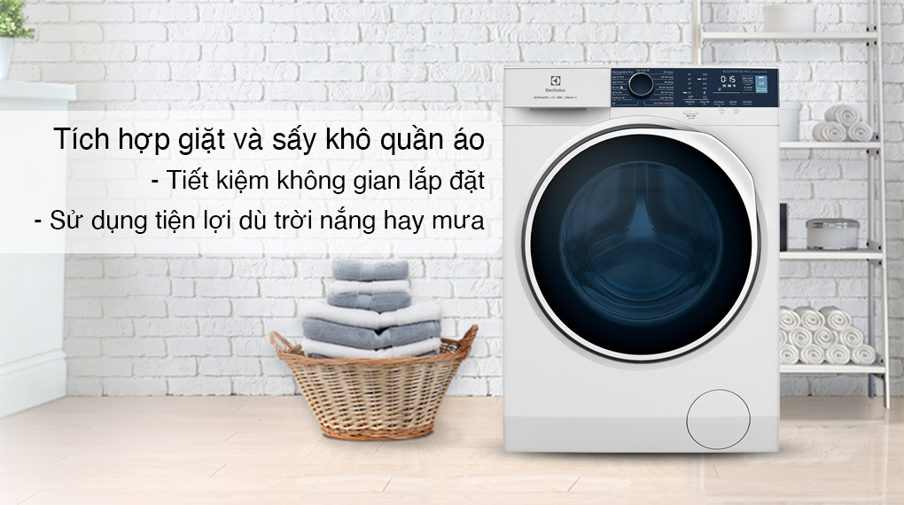 máy giặt sấy Electrolux inverter EWW9024P5WB