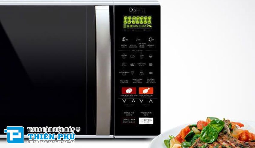 Lò Vi Sóng Có Nướng Sharp R-C900VN(S) 26 Lít