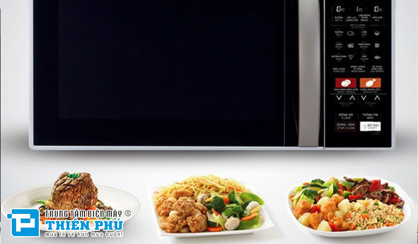 Lò Vi Sóng Có Nướng Sharp R-C900VN(S) 26 Lít