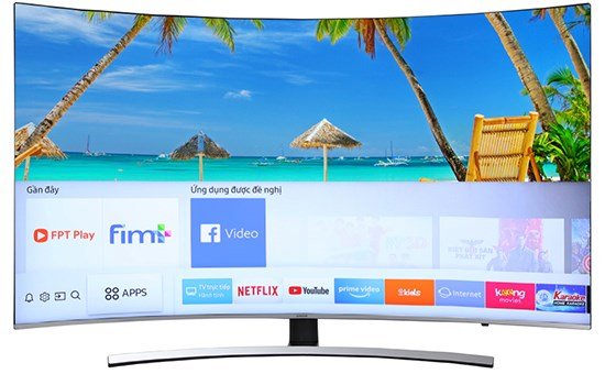 Khám phá dòng sản phẩm Smart tivi Samsung 4K màn hình cong