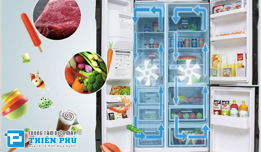 Tủ Lạnh Hitachi Inverter 640 Lít R-WB800PGV5(XGR) 4 Cánh