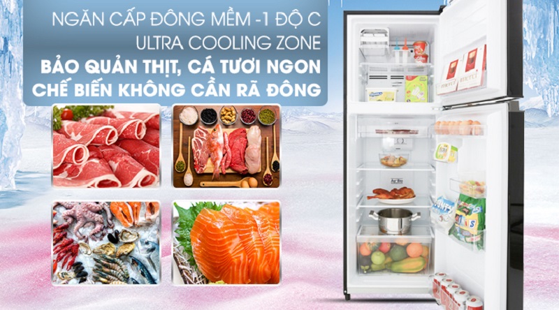 3 mẫu tủ lạnh Toshiba có dung tích bé cho gia đình bạn