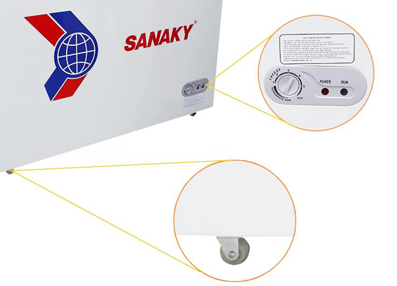 Nên bảo quản những loại thực phẩm nào trong Tủ Đông Sanaky VH-6699W1 1 Đông 1 Mát 485 Lít