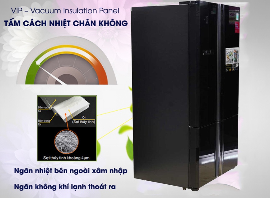 Top 3 tủ lạnh Hitachi 4 cánh sang trọng cho gia đình