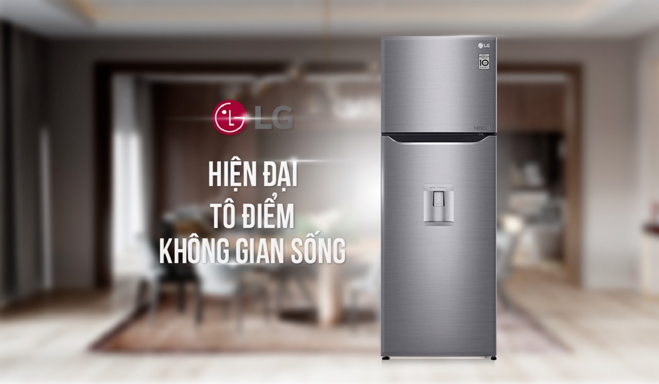 Tìm hiểu chiếc tủ lạnh LG GN-D315S 2 cánh 315 lít