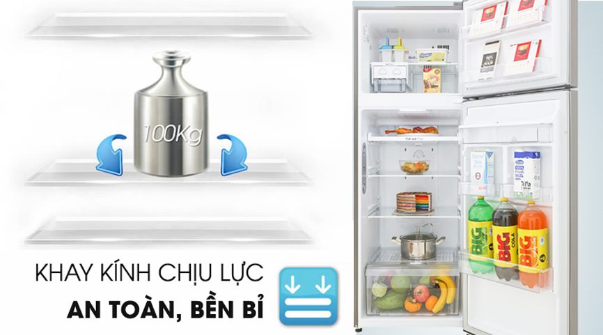 Tìm hiểu chiếc tủ lạnh LG GN-D315S 2 cánh 315 lítvvvvvvvvvvv