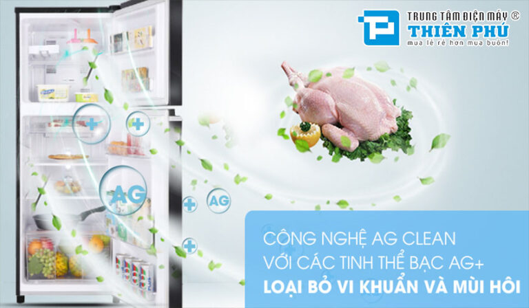 Tủ lạnh Panasonic inverter NR-BA229PKVN tiết kiệm điện, vận hành êm ái, thiết kế sang trọng