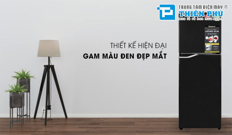 Tủ lạnh Panasonic inverter NR-BA229PKVN tiết kiệm điện, vận hành êm ái, thiết kế sang trọng
