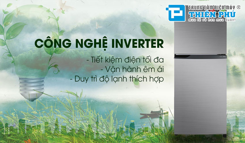 Tủ Lạnh Panasonic Inverter 234 Lít NR-BL26AVPVN 2 Cánh