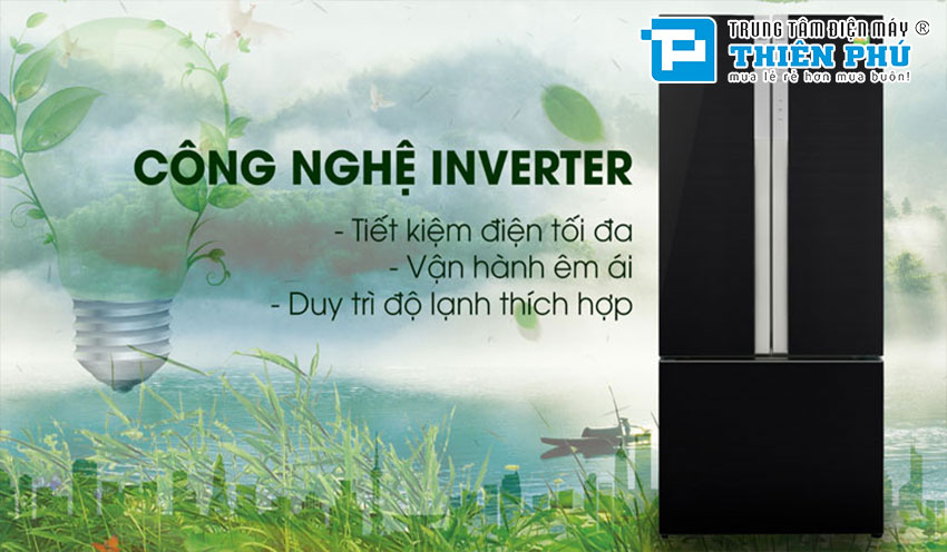 Tủ Lạnh Panasonic Inverter 494 Lít NR-CY550QKVN 3 Cánh