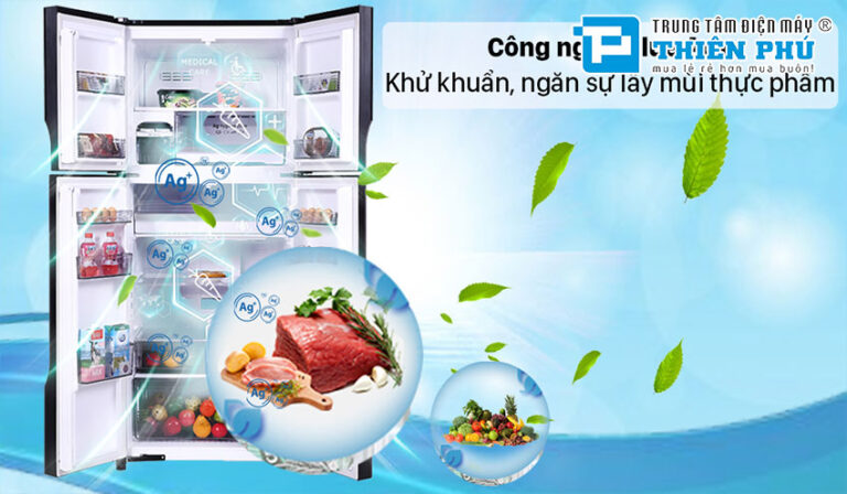 Tủ lạnh Panasonic inverter NR-DZ601VGKV đỉnh cao công nghệ làm lạnh tiết kiệm điện