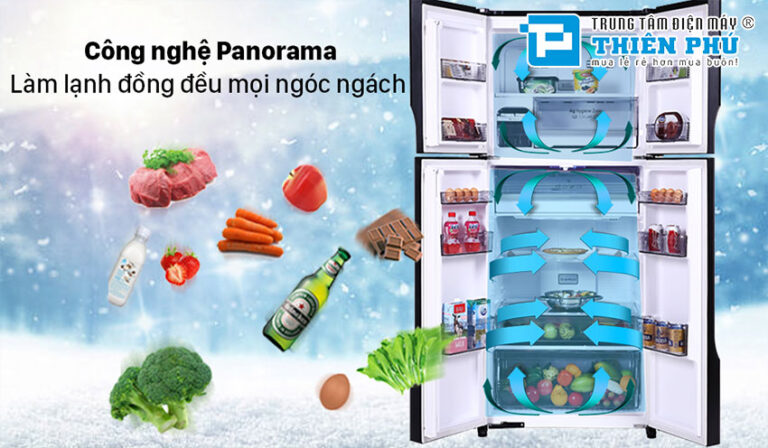 Tủ lạnh Panasonic inverter NR-DZ601VGKV đỉnh cao công nghệ làm lạnh tiết kiệm điện