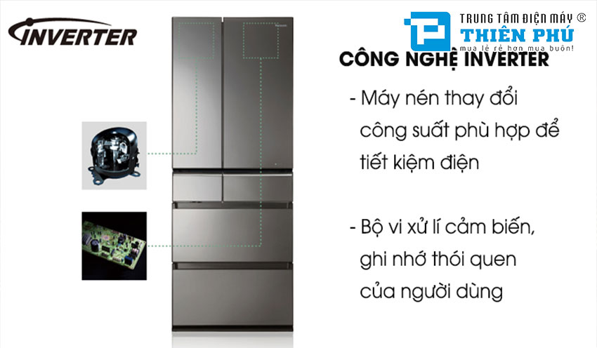 Tủ Lạnh Panasonic Side By Side Inverter NR-F503GT-T2 528 Lít