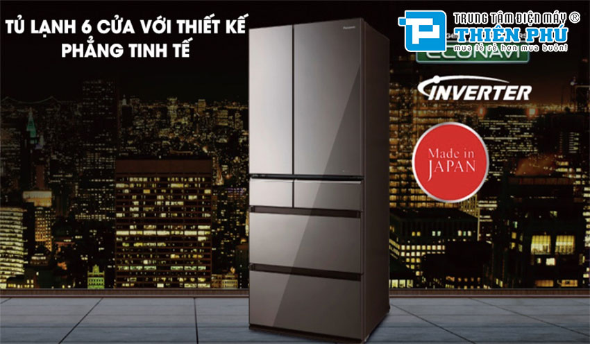 Tủ Lạnh Panasonic Side By Side Inverter NR-F503GT-T2 528 Lít