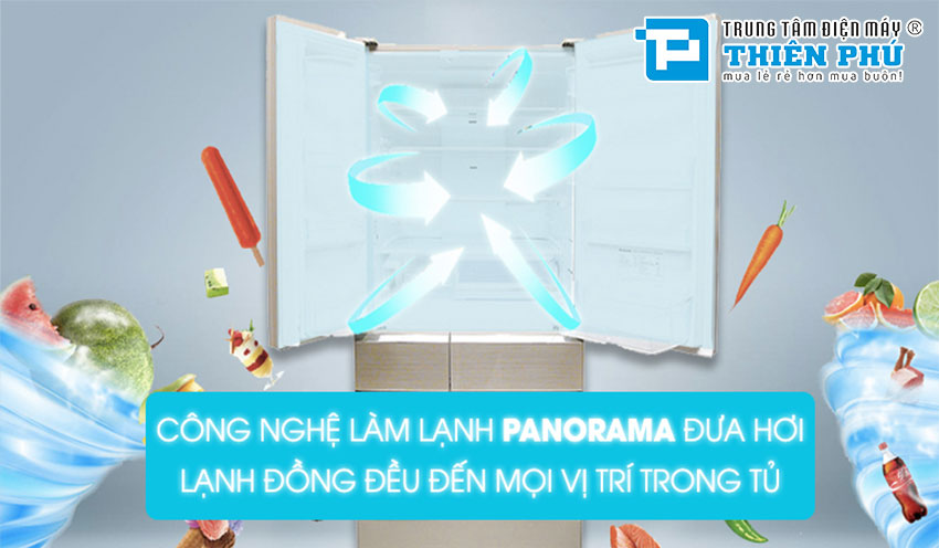 Tủ Lạnh Panasonic Side By Side Inverter NR-F603GT-N2 589 Lít