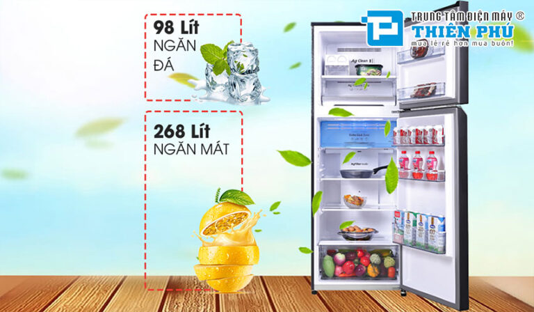 Tủ lạnh Panasonic inverter NR-TL381VGMV giải pháp bảo quản thực phẩm tối ưu cho gia đình hiện đại