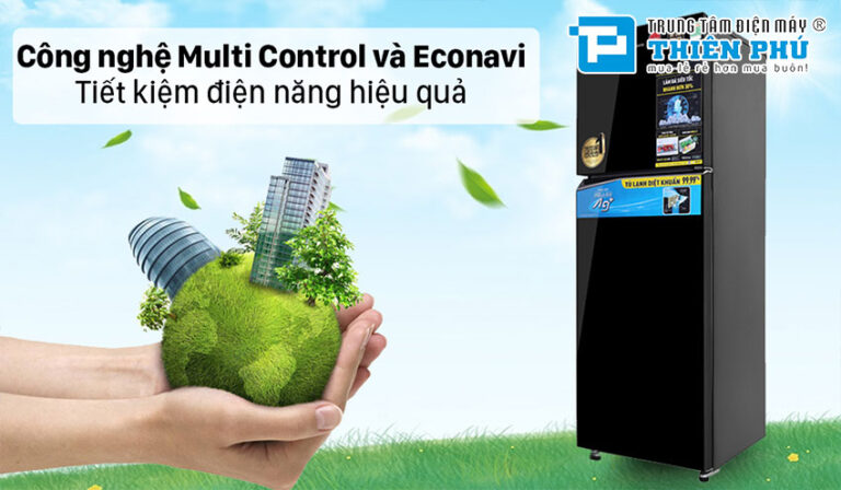 Tủ lạnh Panasonic inverter NR-TL381VGMV giải pháp bảo quản thực phẩm tối ưu cho gia đình hiện đại