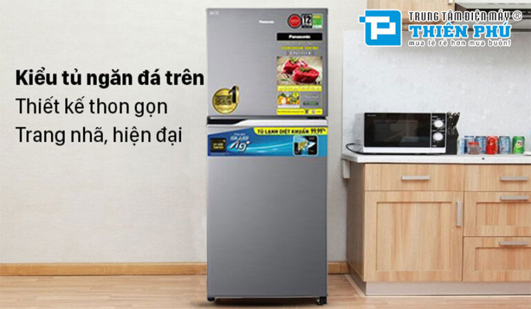 Tủ lạnh Panasonic inverter NR-TV261APSV lựa chọn tiết kiệm điện và bảo quản thực phẩm tối ưu